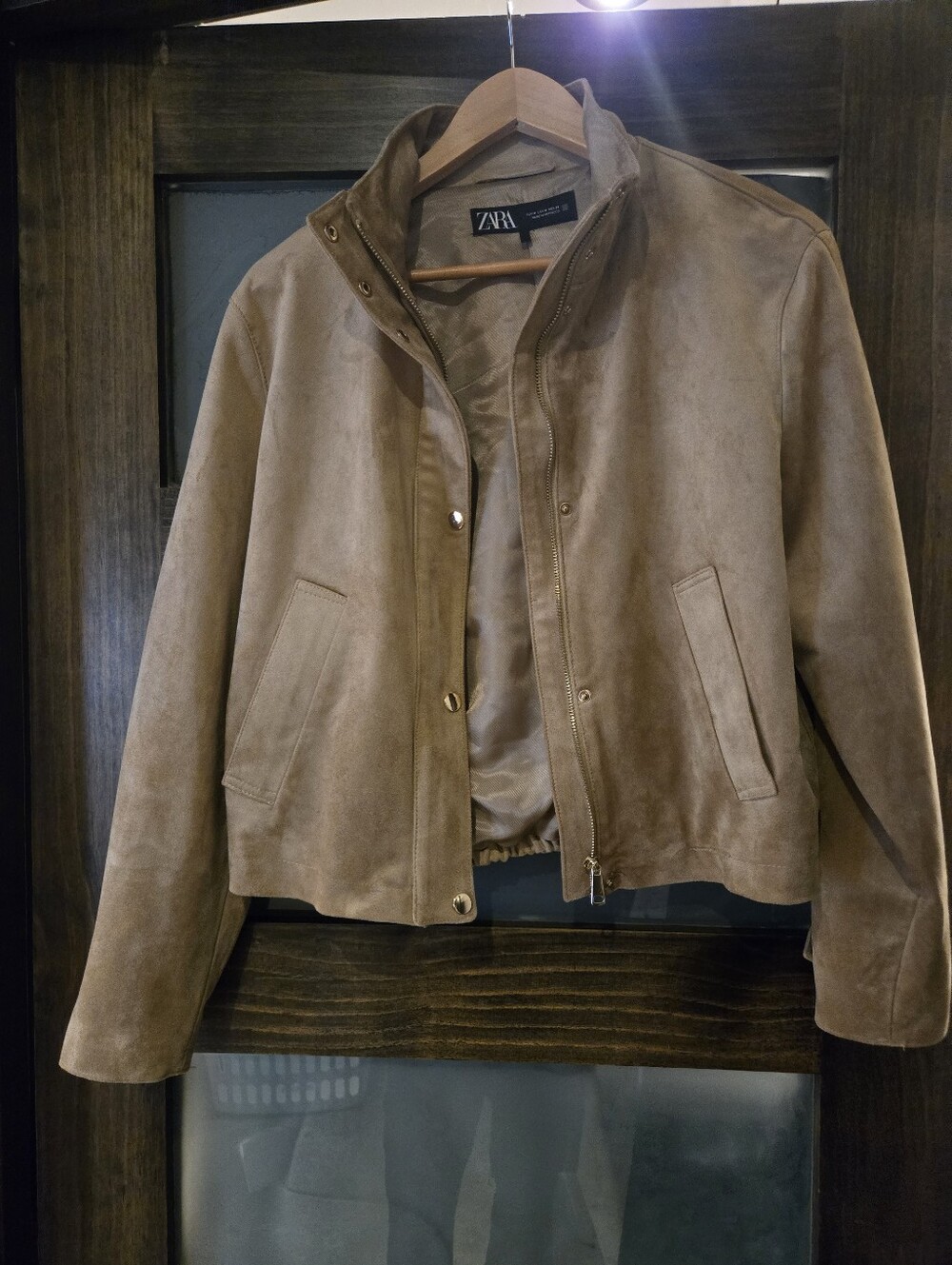 Suede like Medium ZARA jacket